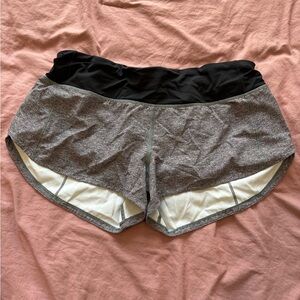 Women's Gray Athletic Shorts